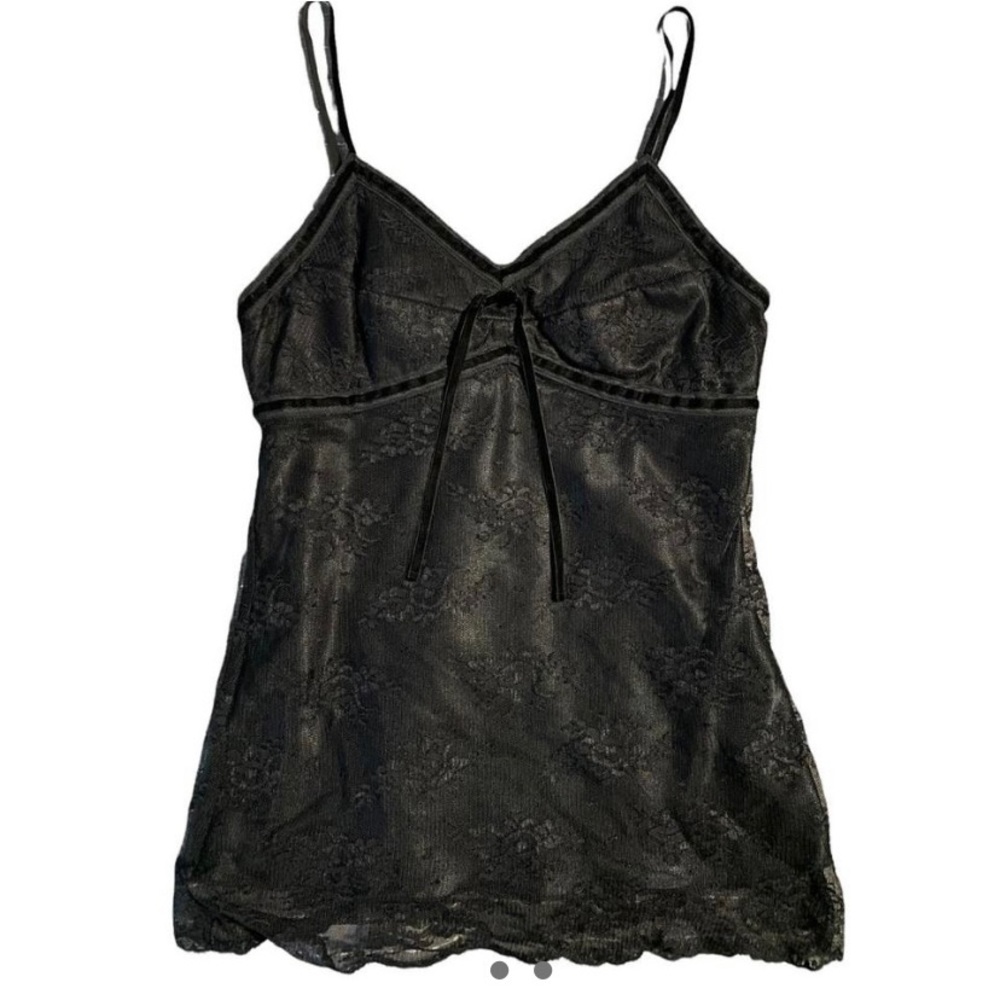 George Milkmaid Lace Cami Top